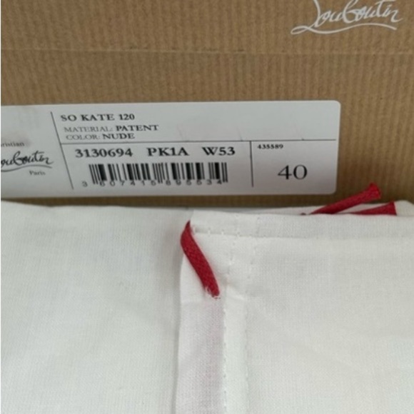 Women’s Christian Louboutin so Kate 120 heels size 40 made in Italy - Picture 6 of 12